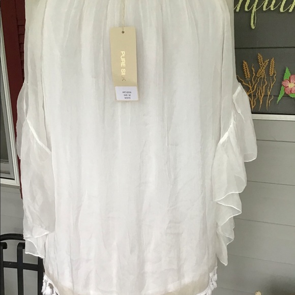 Women’s size medium pure silk NWT top / blouse - Picture 9 of 11